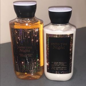 Into the Night Shower Gel and Body Lotion
